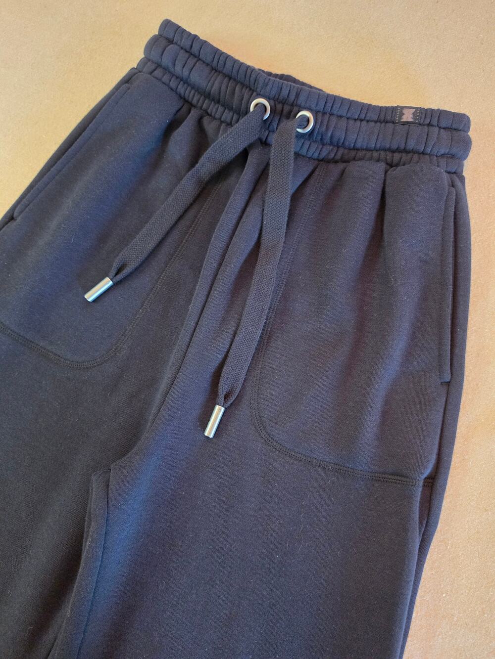 Savage X Fenty Xssential Relaxed Drawstring Sweatpants Black Sz XXS NWT - Picture 1 of 4
